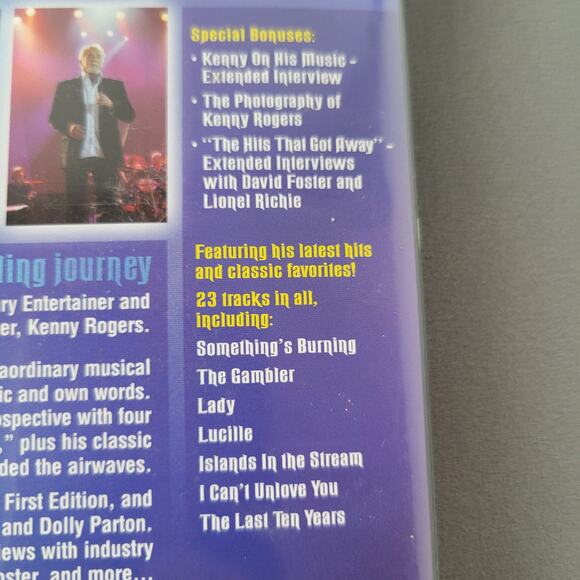 Kenny Rogers The Journey DVD Concert Documentary 2006 - Picture 3 of 5
